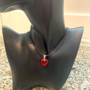 Red Heart NWOT Necklace